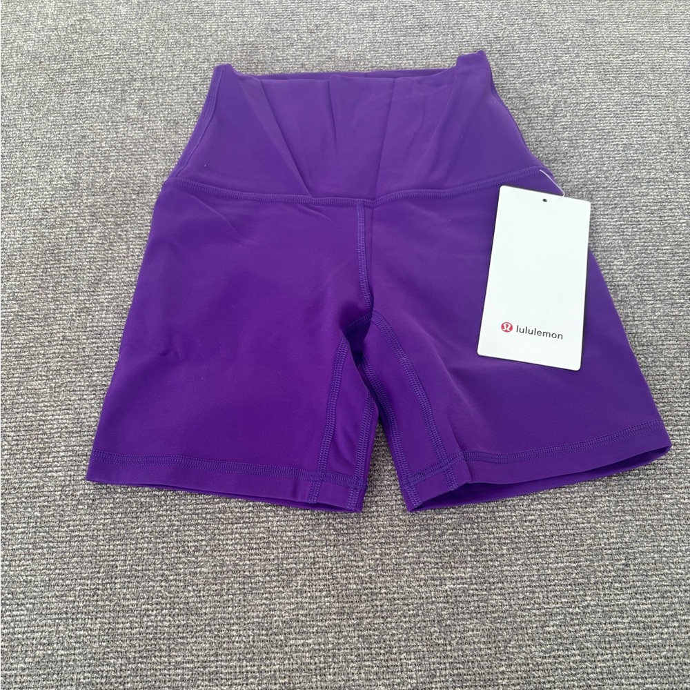 Lululemon Athletica Purple Bike Shorts